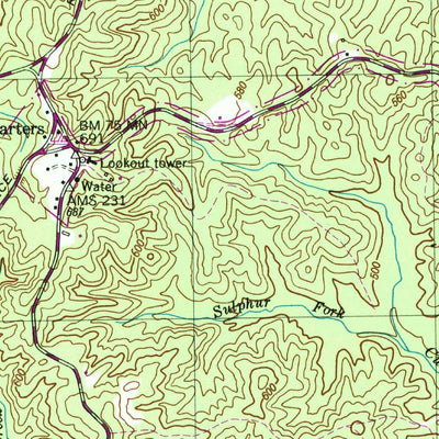 United States Geological Survey Yuma, TN (1950, 24000-Scale) digital map