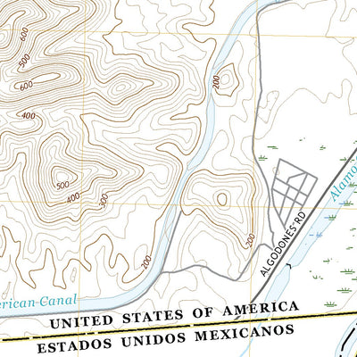 United States Geological Survey Yuma West, AZ (2021, 24000-Scale) digital map