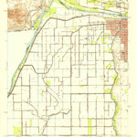 United States Geological Survey Yuma West, AZ-CA (1952, 24000-Scale) digital map