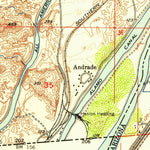 United States Geological Survey Yuma West, AZ-CA (1952, 24000-Scale) digital map