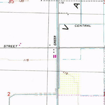United States Geological Survey Yuma West, AZ-CA (1997, 24000-Scale) digital map