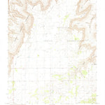 United States Geological Survey Yunosi Point, AZ (1988, 24000-Scale) digital map