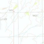 United States Geological Survey Yunosi Point, AZ (1988, 24000-Scale) digital map