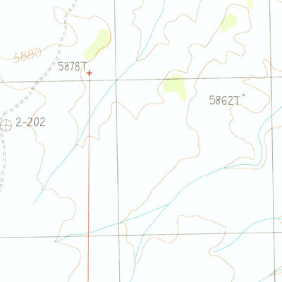 United States Geological Survey Yunosi Point, AZ (1988, 24000-Scale) digital map