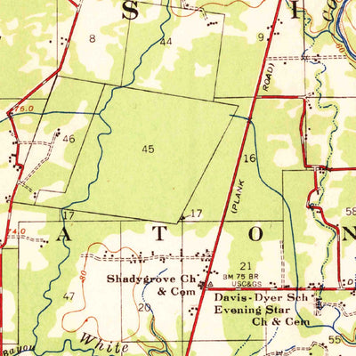 United States Geological Survey Zachary, LA (1939, 62500-Scale) digital map