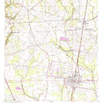 United States Geological Survey Zachary, LA (1963, 24000-Scale) digital map