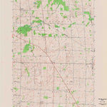 United States Geological Survey Zachow, WI (1974, 24000-Scale) digital map