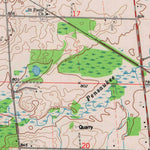 United States Geological Survey Zachow, WI (1974, 24000-Scale) digital map