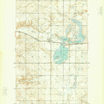 United States Geological Survey Zahl, ND (1948, 24000-Scale) digital map
