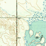 United States Geological Survey Zahl, ND (1948, 24000-Scale) digital map