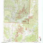 United States Geological Survey Zaleski, OH (2002, 24000-Scale) digital map