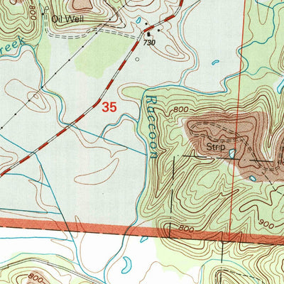 United States Geological Survey Zaleski, OH (2002, 24000-Scale) digital map