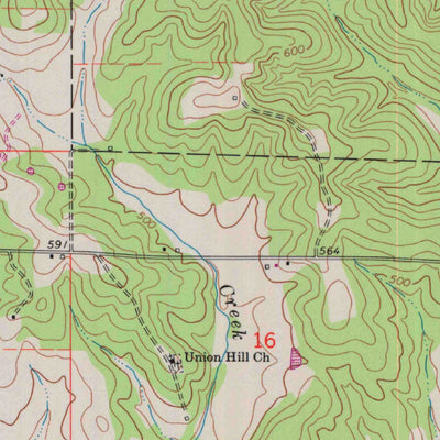 United States Geological Survey Zalma, MO (1963, 24000-Scale) digital map