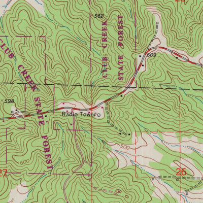 United States Geological Survey Zalma, MO (1963, 24000-Scale) digital map