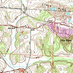 United States Geological Survey Zanesville East, OH (1961, 24000-Scale) digital map