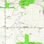 United States Geological Survey Zanesville, IN (1961, 24000-Scale) digital map