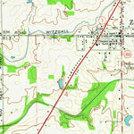 United States Geological Survey Zanesville, IN (1961, 24000-Scale) digital map