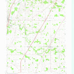 United States Geological Survey Zanesville, IN (1972, 24000-Scale) digital map