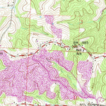United States Geological Survey Zanesville West, OH (1961, 24000-Scale) digital map