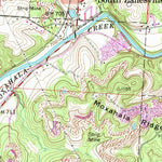 United States Geological Survey Zanesville West, OH (1961, 24000-Scale) digital map