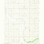 United States Geological Survey Zaneta, IA (1971, 24000-Scale) digital map