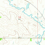 United States Geological Survey Zaneta, IA (1971, 24000-Scale) digital map