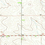 United States Geological Survey Zaneta, IA (1971, 24000-Scale) digital map