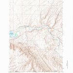 United States Geological Survey Zangar Junction, WA-OR (1964, 24000-Scale) digital map