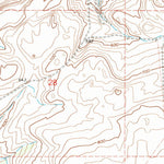 United States Geological Survey Zangar Junction, WA-OR (1964, 24000-Scale) digital map