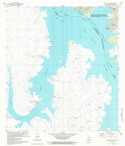 United States Geological Survey Zapata SE, TX (1979, 24000-Scale) digital map