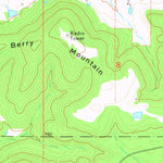 United States Geological Survey Zeb, OK (1974, 24000-Scale) digital map