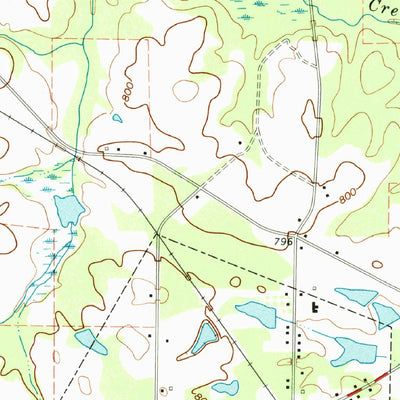 United States Geological Survey Zebulon, GA (1971, 24000-Scale) digital map