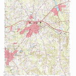 United States Geological Survey Zebulon, NC (1999, 24000-Scale) digital map