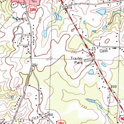 United States Geological Survey Zebulon, NC (1999, 24000-Scale) digital map