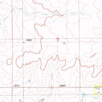 United States Geological Survey Zeeland NW, SD-ND (1978, 24000-Scale) digital map