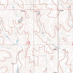 United States Geological Survey Zeeland NW, SD-ND (1978, 24000-Scale) digital map