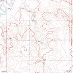 United States Geological Survey Zeeland SW, SD (1978, 24000-Scale) digital map