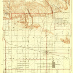 United States Geological Survey Zelzah, CA (1932, 24000-Scale) digital map