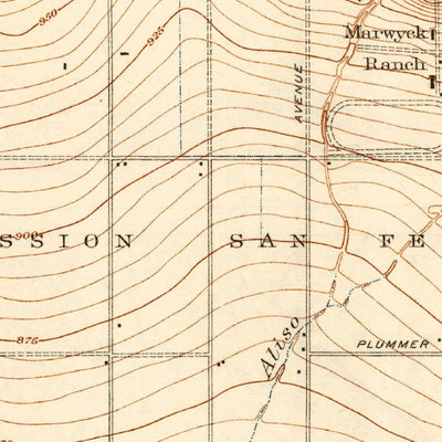 United States Geological Survey Zelzah, CA (1941, 24000-Scale) digital map
