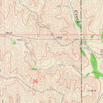 United States Geological Survey Zenda SE, KS (1973, 24000-Scale) digital map