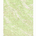 United States Geological Survey Zeni Ridge, CA (1991, 24000-Scale) digital map