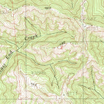 United States Geological Survey Zeni Ridge, CA (1991, 24000-Scale) digital map