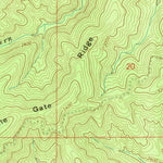 United States Geological Survey Zenia, CA (1967, 24000-Scale) digital map