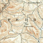 United States Geological Survey Zenlienople, PA (1908, 62500-Scale) digital map