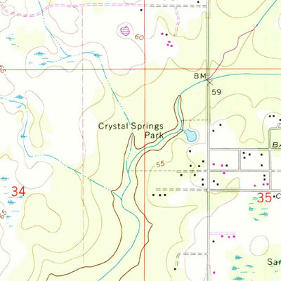 United States Geological Survey Zephyrhills, FL (1975, 24000-Scale) digital map