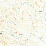 United States Geological Survey Zero, MT (1969, 24000-Scale) digital map