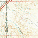 United States Geological Survey Zero, MT (1969, 24000-Scale) digital map