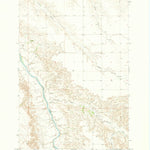 United States Geological Survey Zero NE, MT (1969, 24000-Scale) digital map