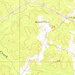 United States Geological Survey Zetus, MS (1972, 24000-Scale) digital map