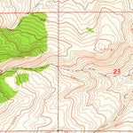 United States Geological Survey Ziegler Basin, ID (1963, 24000-Scale) digital map